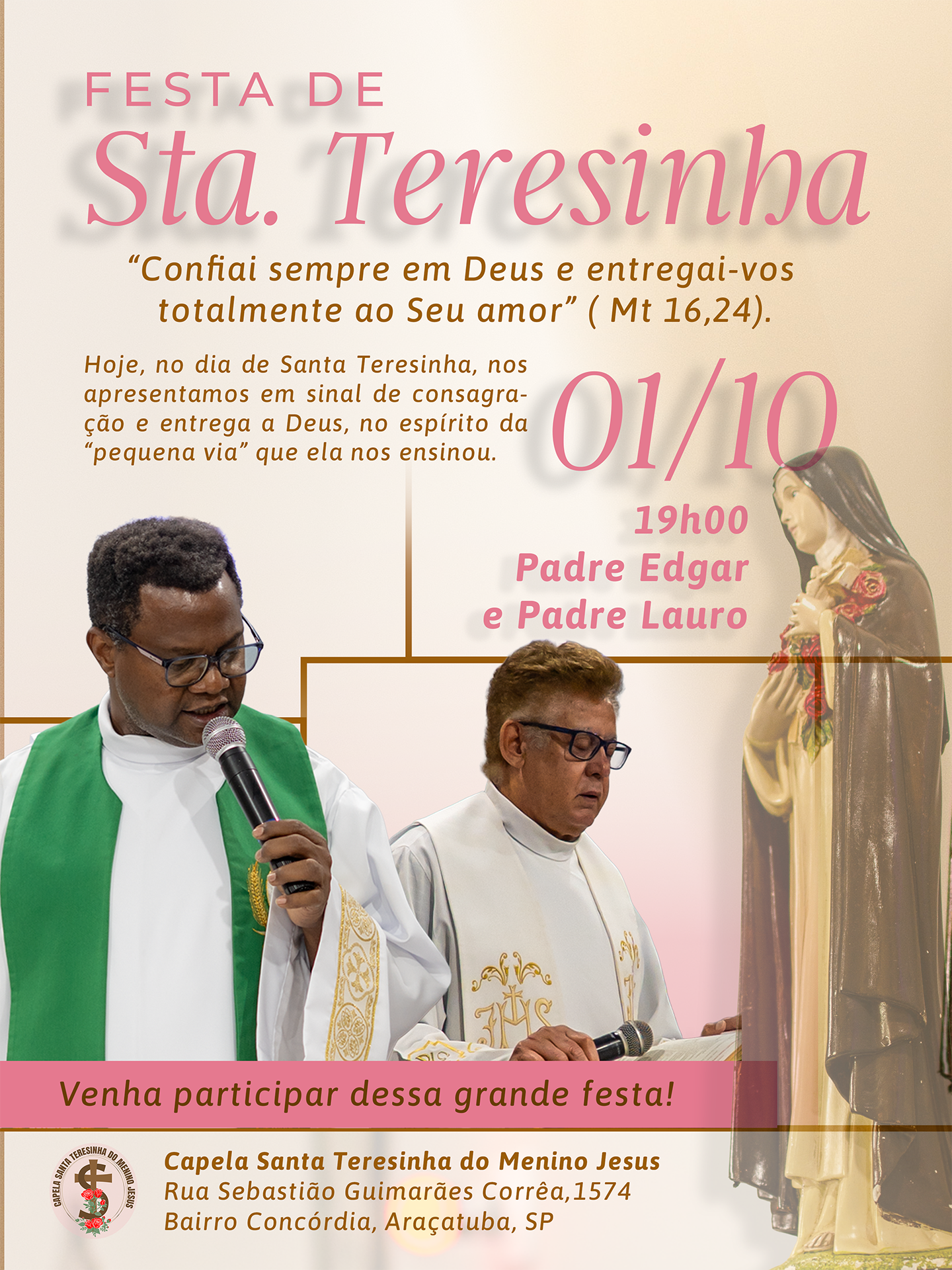 Padre Edgar e Padre Lauro